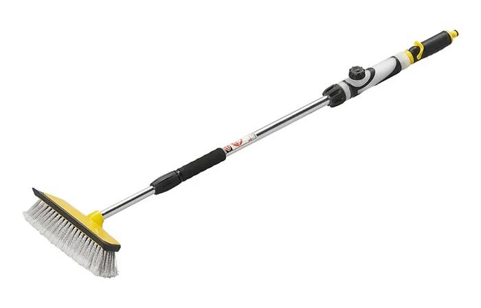 PROPLUS βούρτσα πλυσίματος 150689, τηλεσκοπική έως 1.5m, κίτρινη