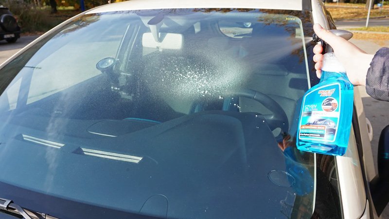MOJE AUTO σπρέι καθαρισμού τζαμιών αυτοκινήτου 19-049, 650ml - Image 2
