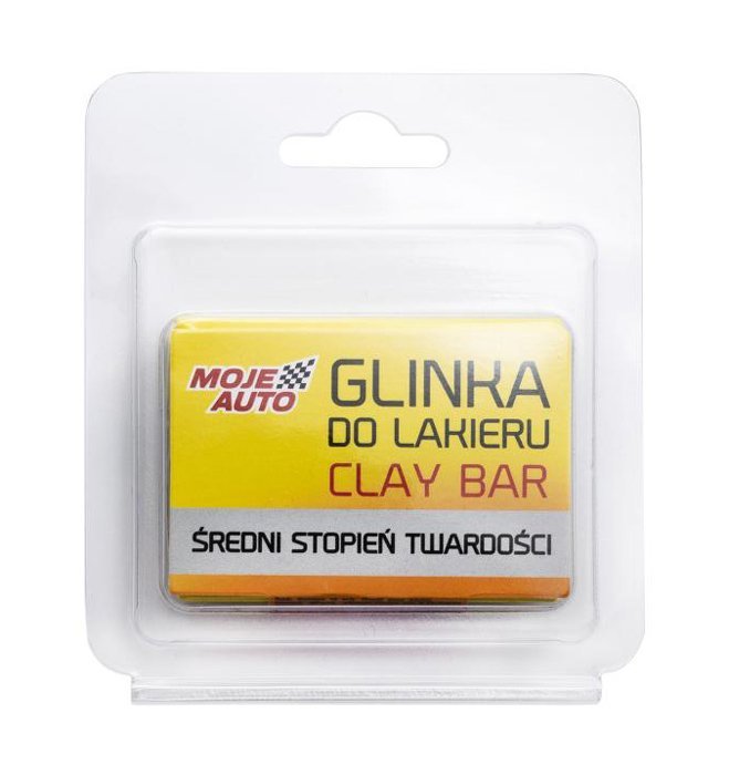 MOJE AUTO πηλός καθαρισμού χρώματος αυτοκινήτου 19-645, 60g, κίτρινος - Image 2