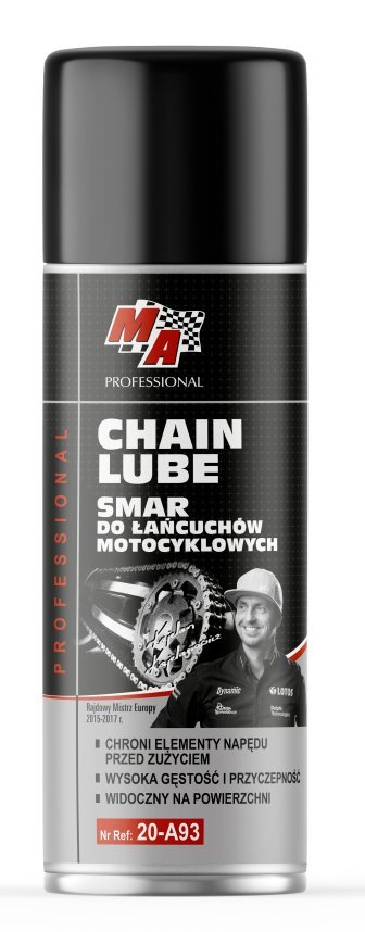 MA PROFESSIONAL σπρέι λίπανσης αλυσίδων μοτοσυκλέτας 20-A93, 400ml