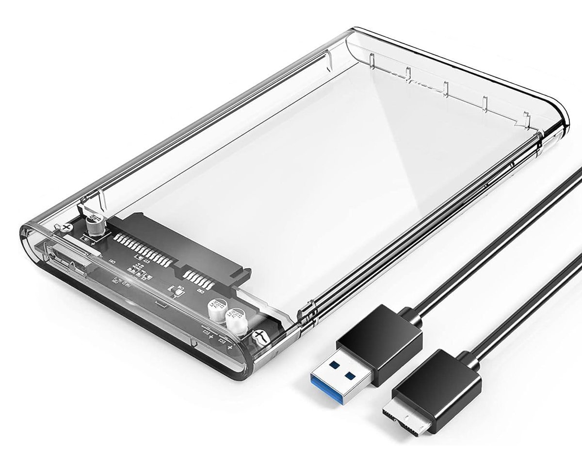 ORICO θήκη για 2.5" SATA HDD/SSD 2139U3, 5Gbps, διάφανη