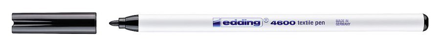EDDING μαρκαδόρος υφάσματος 4600, μαύρος