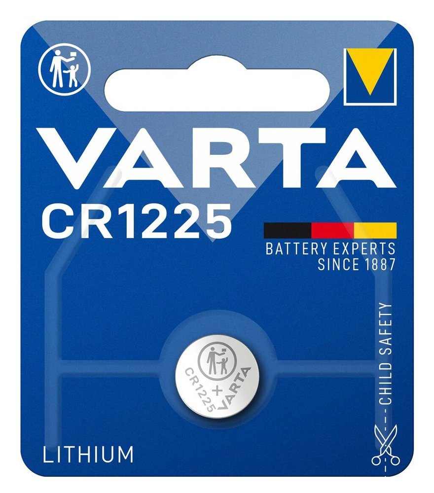 VARTA μπαταρία λιθίου, CR1225, 3V, 1τμχ