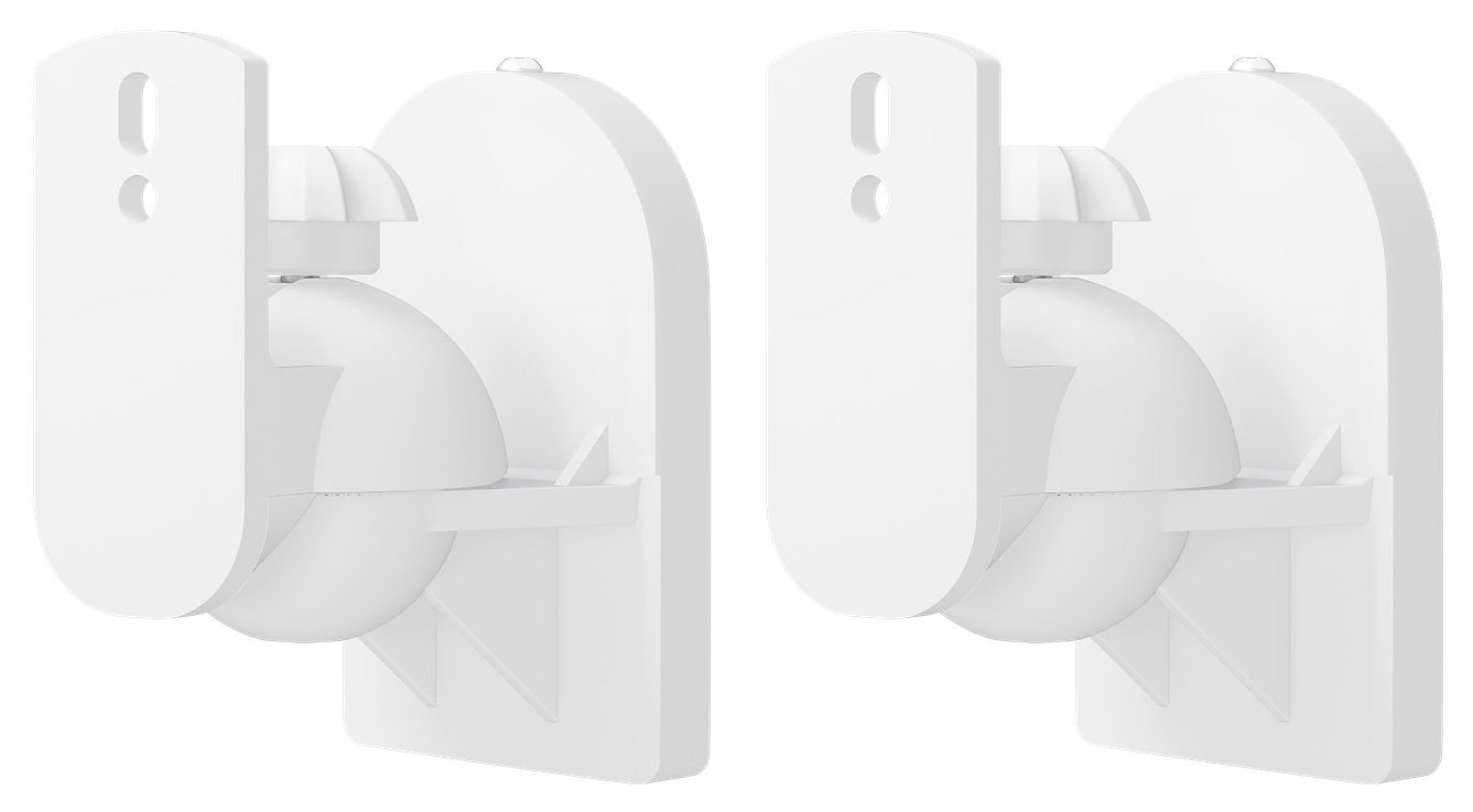 GOOBAY επιτοίχια βάση ηχείων 49394, έως 3.5kg, λευκή