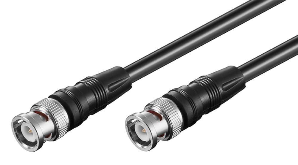 GOOBAY καλώδιο BNC 50086, RG58, 50 ohm, 2m, μαύρο