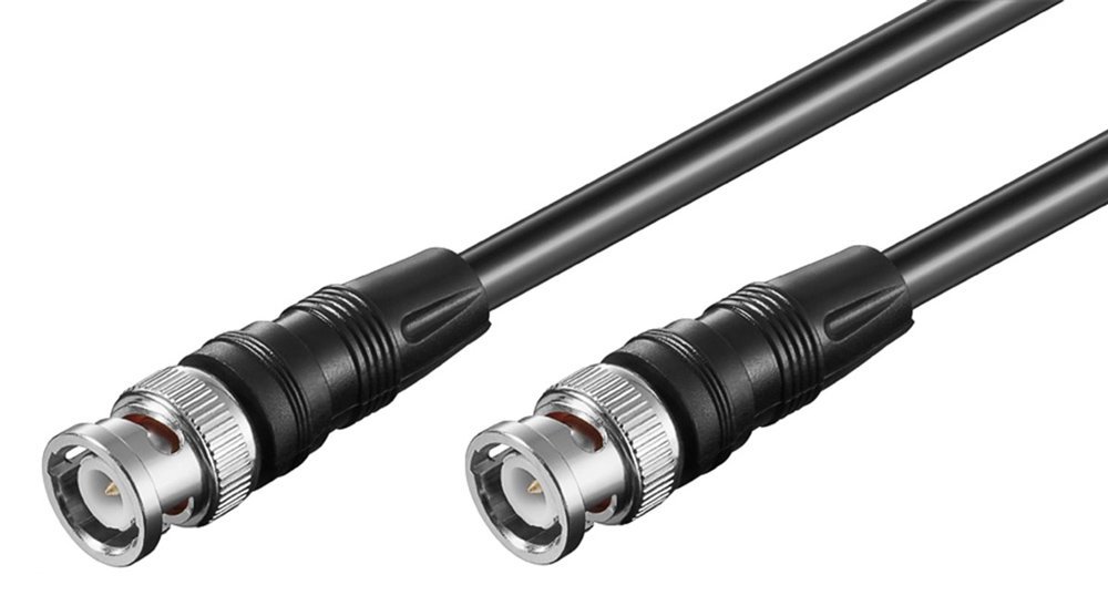 GOOBAY καλώδιο BNC 50089, RG58, 50 ohm, 3m, μαύρο