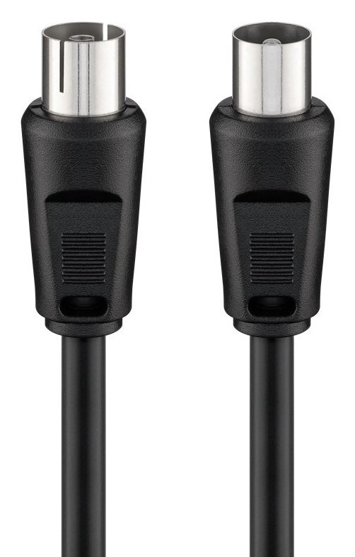 GOOBAY καλώδιο κεραίας αρσενικό σε θηλυκό 50913, <70dB, CCS, 20m, μαύρο