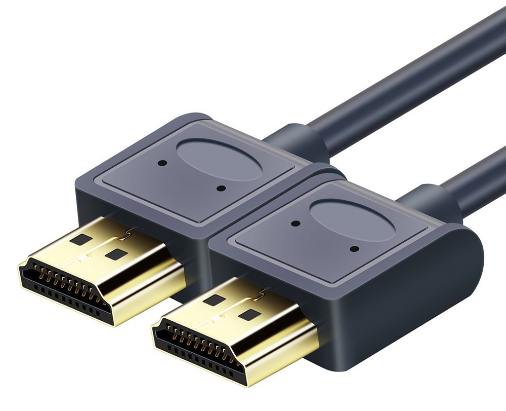 CABLETIME καλώδιο HDMI AV540-USHEAAG με Ethernet, slim, 4K/60Hz, 18 Gbps, 1.8m, μπλε