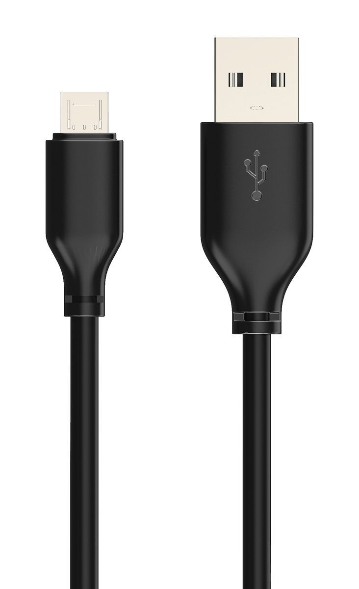 CABLETIME καλώδιο micro USB σε USB CT-C165-05G, 2.4A, 480Mbps, 0.25m, μαύρο - Image 4