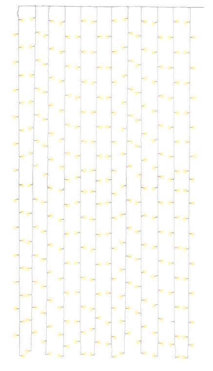 GOOBAY LED λαμπάκια κουρτίνα 57943, 3000K, 4.1m, IP44, USB, 300 LED