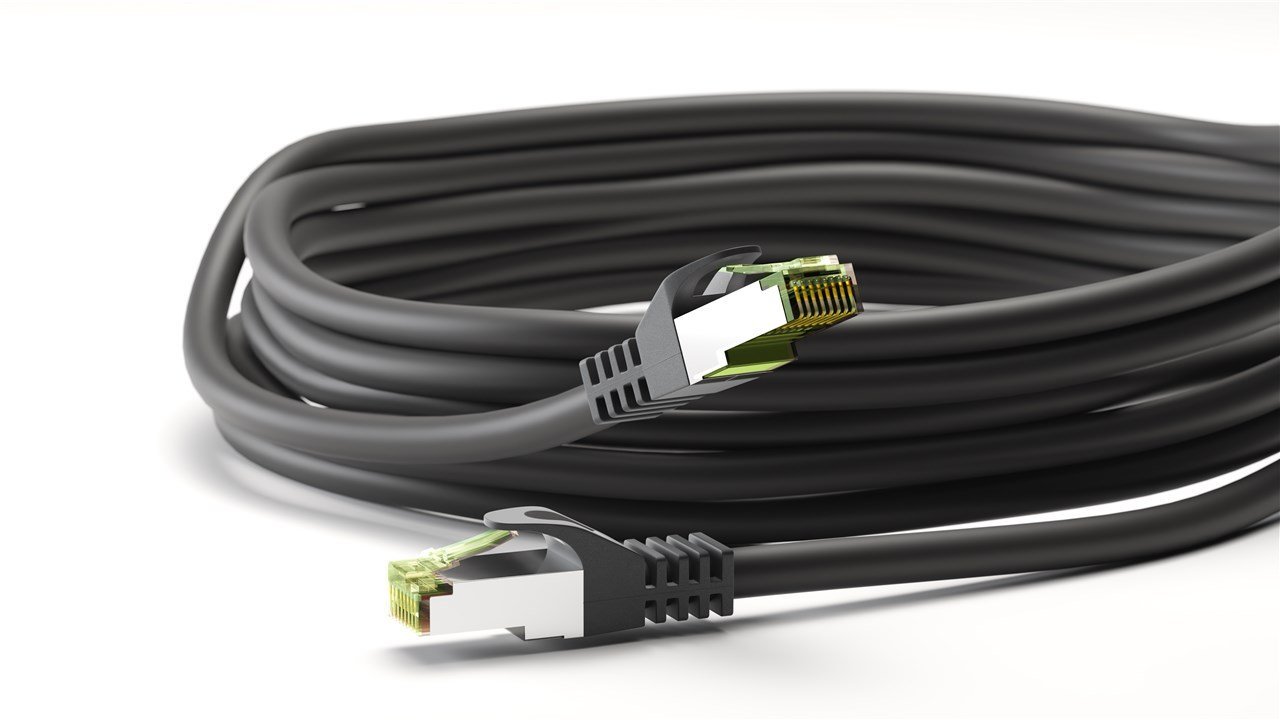 GOOBAY καλώδιο δικτύου, CAT 8.1 S/FTP, copper, LSZH, 20m, μαύρο - Image 3
