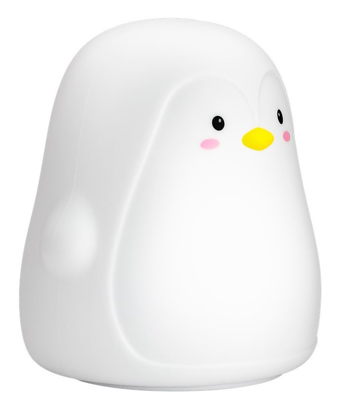 GOOBAY LED φωτιστικό νυκτός πιγκουίνος 61648, RGB, επαναφορτιζόμενο, λευκό