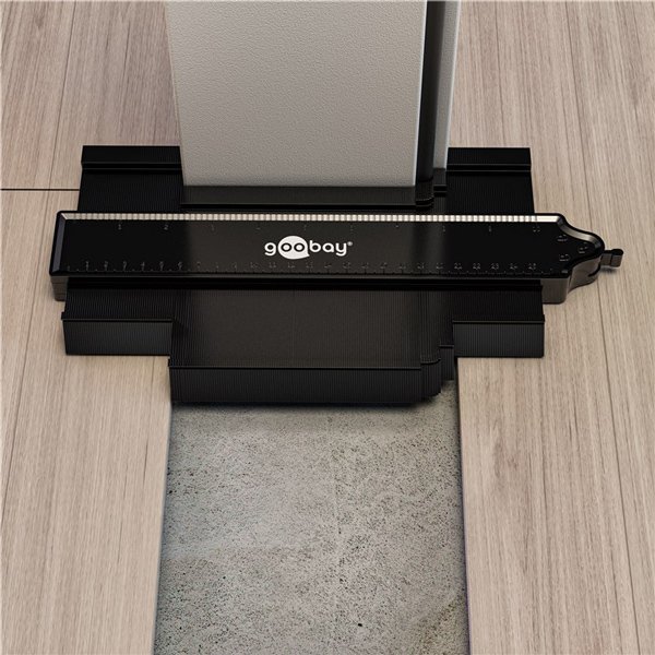 GOOBAY σετ παντογράφοι 61668, κλίμακα σε inch/cm, 130/250mm, 2τμχ - Image 2