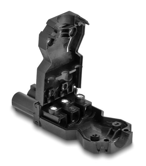 DELOCK σύνδεσμος εγκατάστασης 3-pole 64147, GST 18/3 set, μαύρος - Image 3