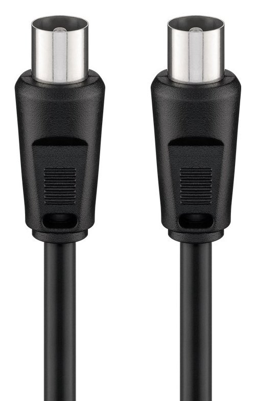 GOOBAY καλώδιο κεραίας αρσενικό 68148, <70dB, CCS, 2.5m, μαύρο