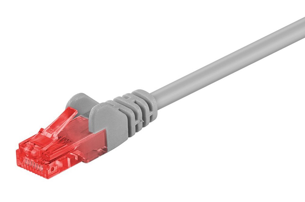 GOOBAY καλώδιο δικτύου 68414, CAT 6 U/UTP, CCA, 250MHz, 30m, γκρι