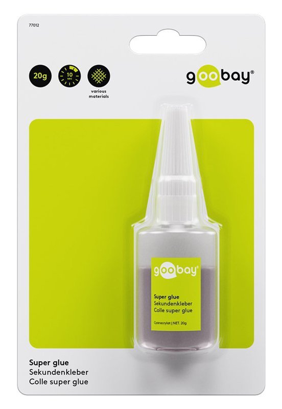 GOOBAY κόλλα Super Glue 77012, 20g - Image 2