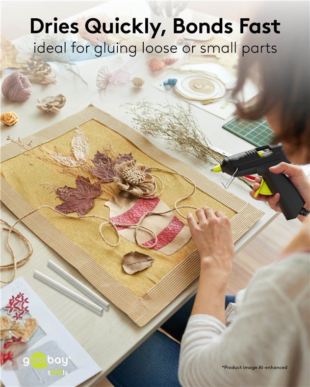 GOOBAY ράβδοι σιλικόνης 77851, Φ7mm x 100mm, διάφανο, 50τμχ - Image 3