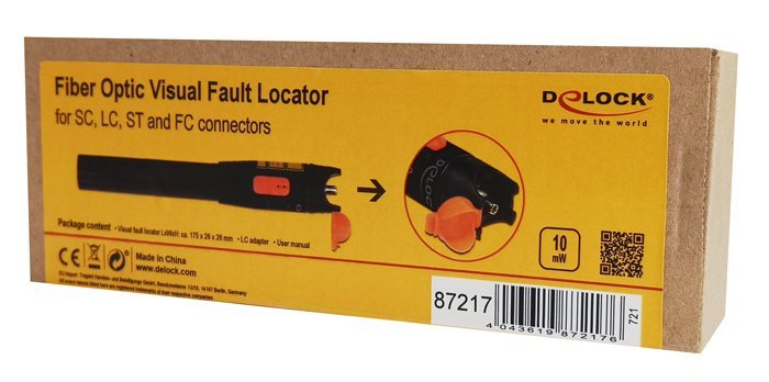 DELOCK ανιχνευτής θέσης οπτικού σφάλματος οπτικής ίνας 87217, 10mW - Image 4