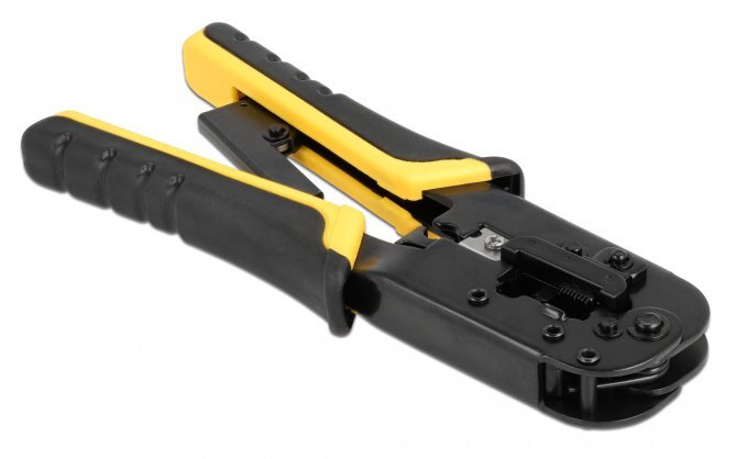 DELOCK εργαλείο πτύχωσης με απογυμνωτή καλωδίων RJ45/12/11 90520, 8+6P - Image 4