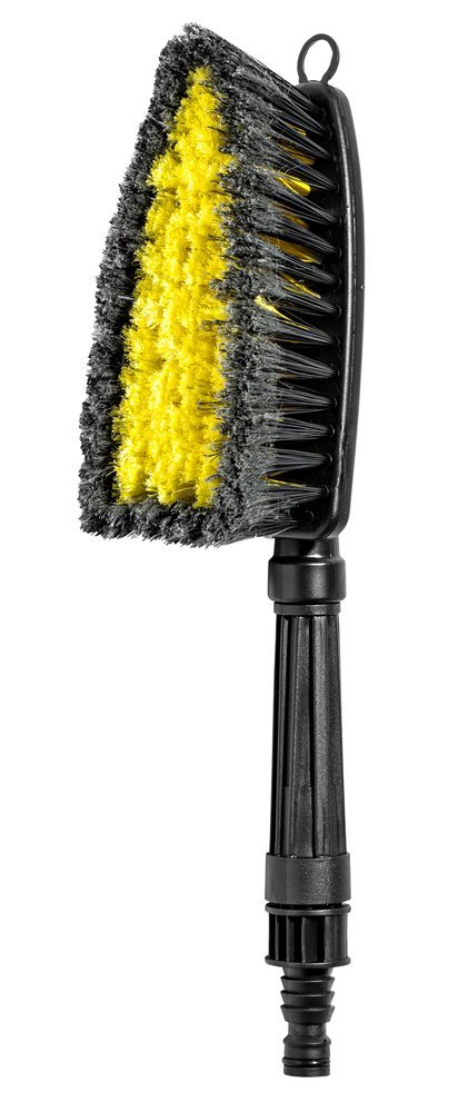 MOJE AUTO βούρτσα πλυσίματος 97-001 με παροχή νερού, 33cm, μαύρη
