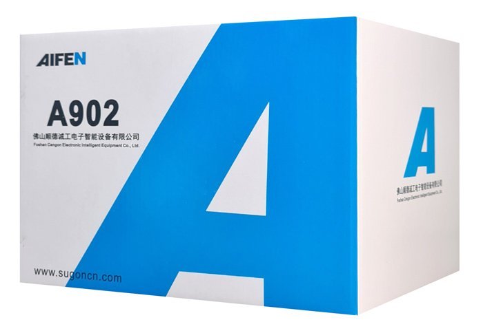 AIFEN ψηφιακός σταθμός συγκόλλησης A902, 2x κολλητήρια, 350W, 110-450 °C - Image 8