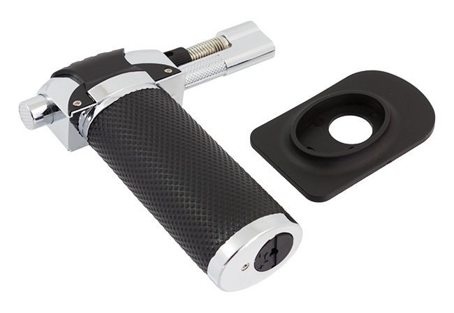 Φλόγιστρο υγραερίου AG306 με βάση, μεταλλικό, μαύρο - Image 2