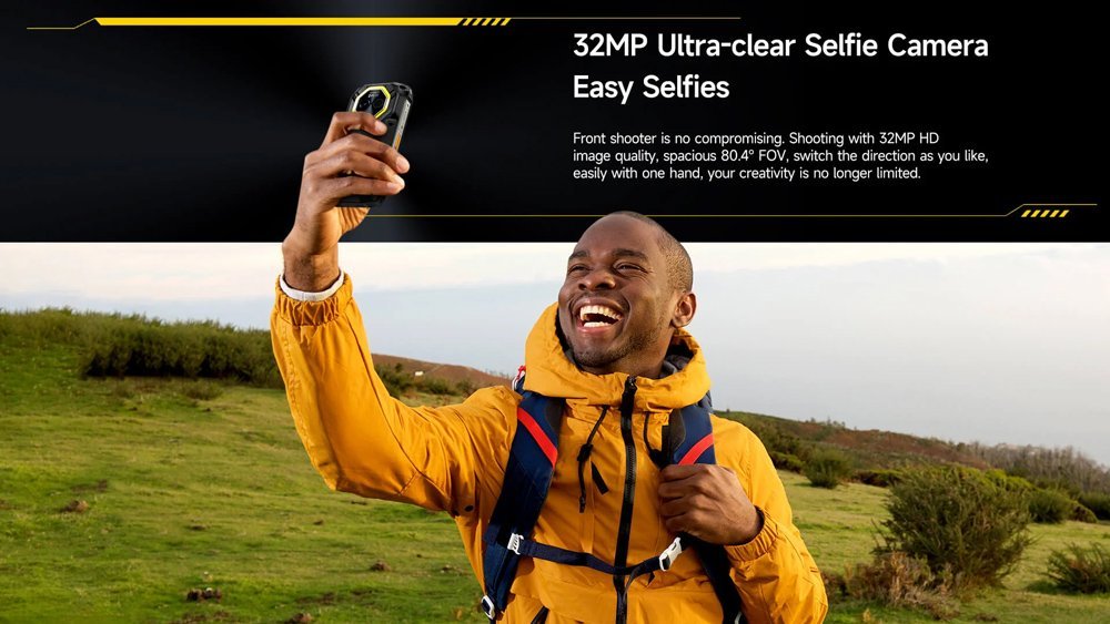 ULEFONE smartphone Armor Mini 20T Pro, 4.7", 8/256GB, 5G, 6200mAh, IP68/IP69K, μαύρο - Image 5