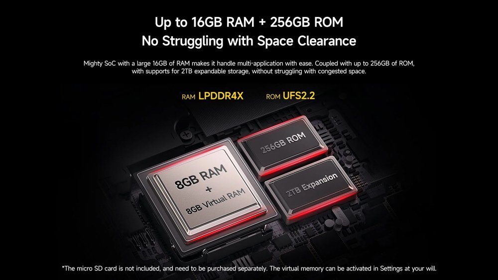 ULEFONE smartphone Armor Mini 20T Pro, 4.7", 8/256GB, 5G, 6200mAh, IP68/IP69K, μαύρο - Image 8