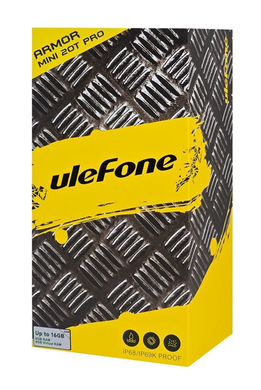 ULEFONE smartphone Armor Mini 20T Pro, 4.7", 8/256GB, 5G, 6200mAh, IP68/IP69K, μαύρο - Image 16
