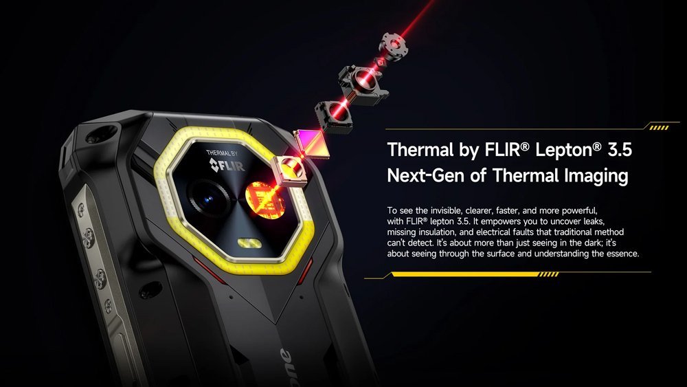 ULEFONE smartphone Armor Mini 20T Pro, 4.7", 8/256GB, 5G, 6200mAh, IP68/IP69K, μαύρο - Image 19