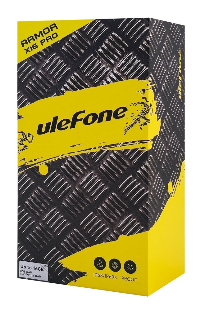 ULEFONE smartphone Armor X16 Pro, 6.56", 8/256GB, 5G, 10360mAh, IP68/IP69K/MIL-STD-810H, μαύρο - Image 8