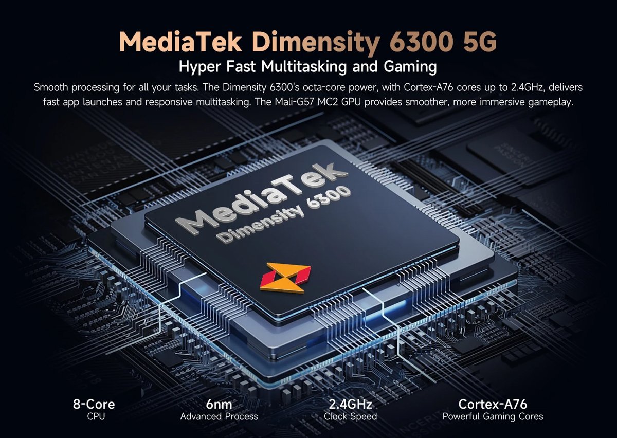 ULEFONE smartphone Armor X16 Pro, 6.56", 8/256GB, 5G, 10360mAh, IP68/IP69K/MIL-STD-810H, μαύρο - Image 15