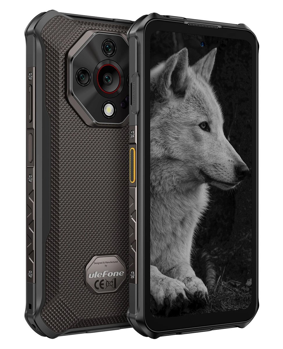 ULEFONE smartphone Armor X16 Pro, 6.56", 8/256GB, 5G, 10360mAh, IP68/IP69K/MIL-STD-810H, μαύρο