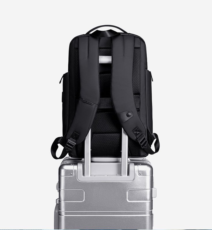 ARCTIC HUNTER τσάντα πλάτης με θήκη laptop 15.6", 20L, USB, μαύρη - Image 8