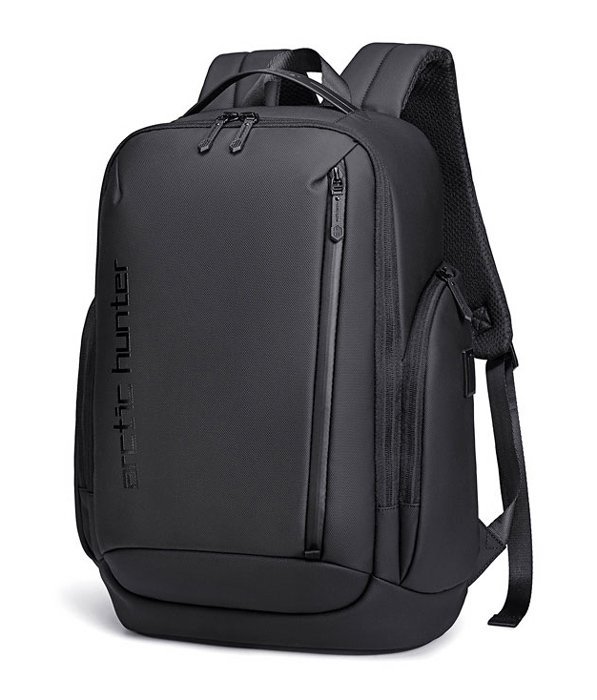 ARCTIC HUNTER τσάντα πλάτης  με θήκη laptop 15.6", 20L, USB, μαύρη