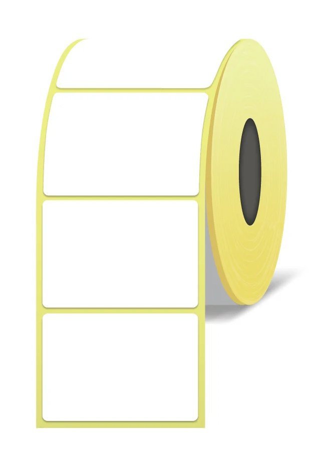 BURN OUT ρολό θερμικών αυτοκόλλητων ετικετών BO-42, 58x43mm, 700 ετικέτες, λευκό