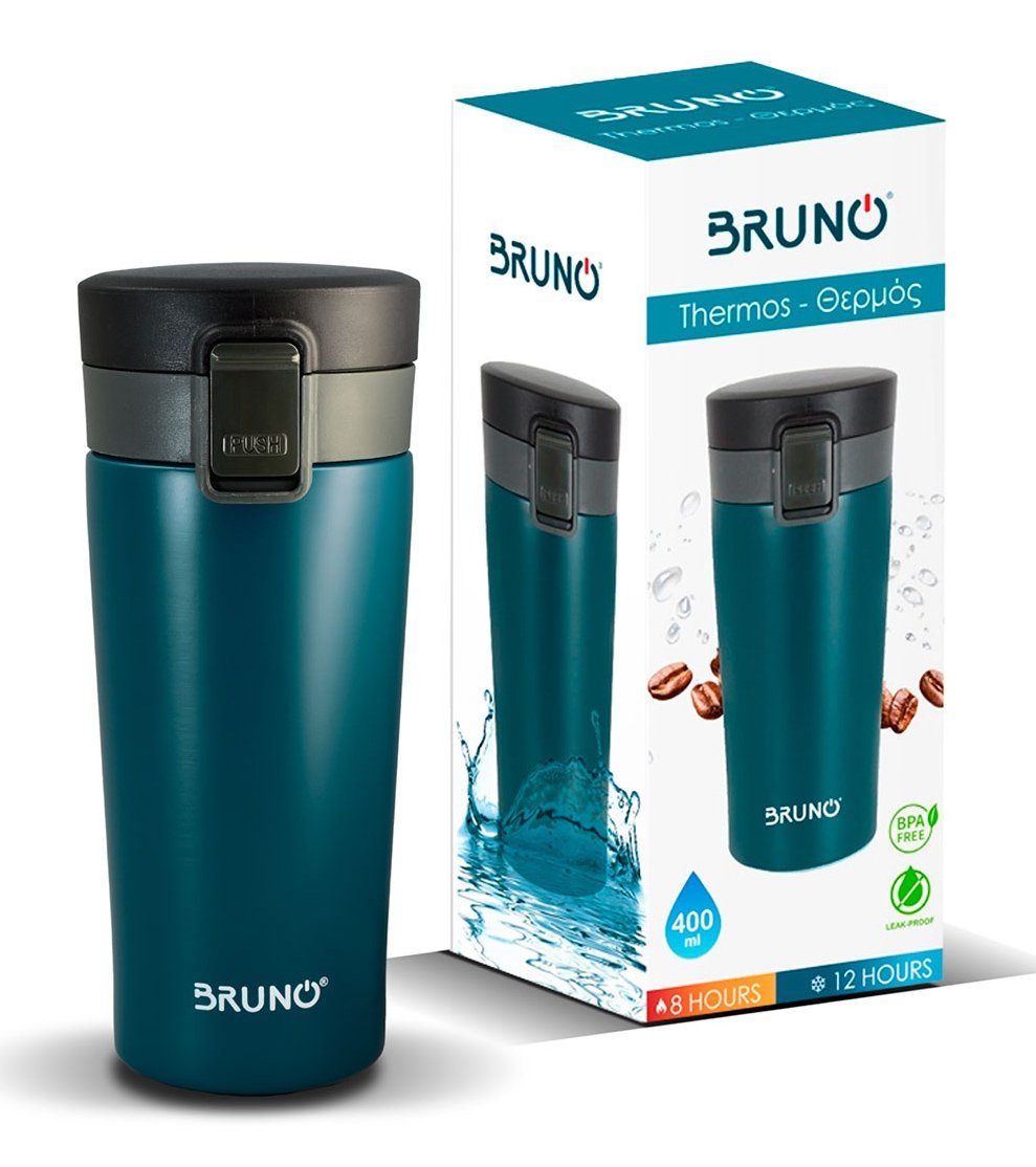 BRUNO θερμός BRN-0072, με κλείδωμα, anti-slip, 400ml, μπλε - Image 8