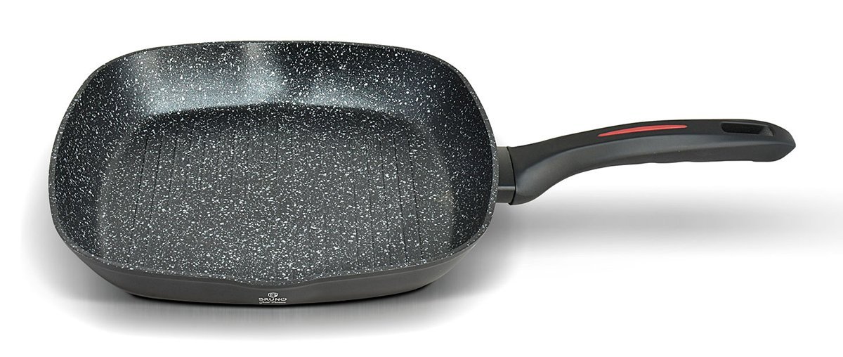 BRUNO ψηστιέρα BRN-0117, 28x28ε, με αντικολλητική επίστρωση Granit Premium
