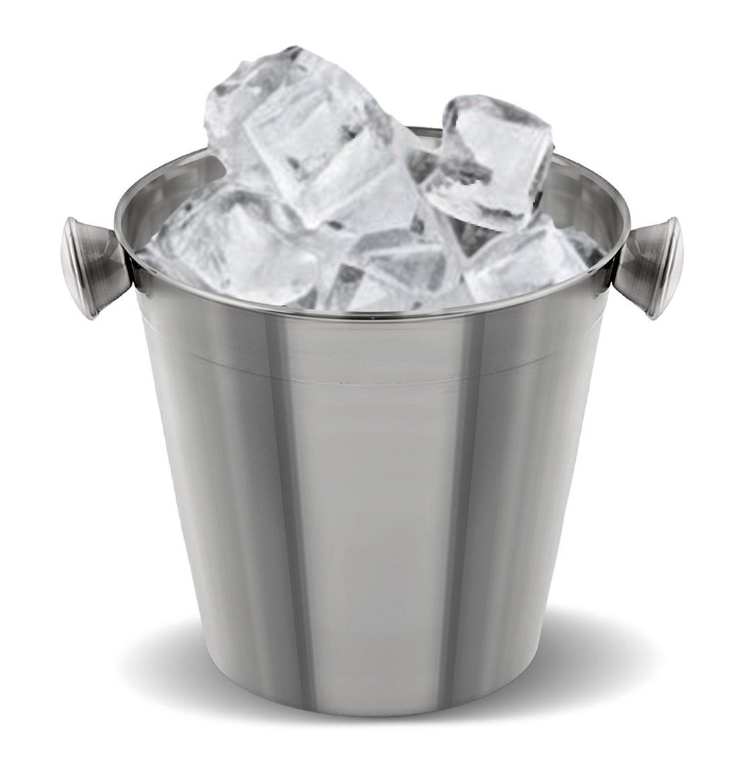 BRUNO ανοξείδωτο δοχείο για παγάκια BRN-0174, 10εκ.