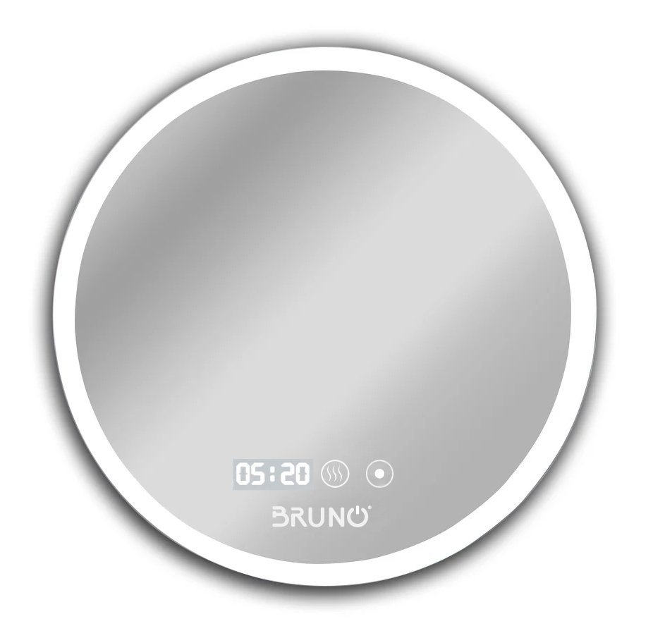 BRUNO καθρέφτης μπάνιου LED, στρόγγυλος, 24W, Φ80cm, IP67