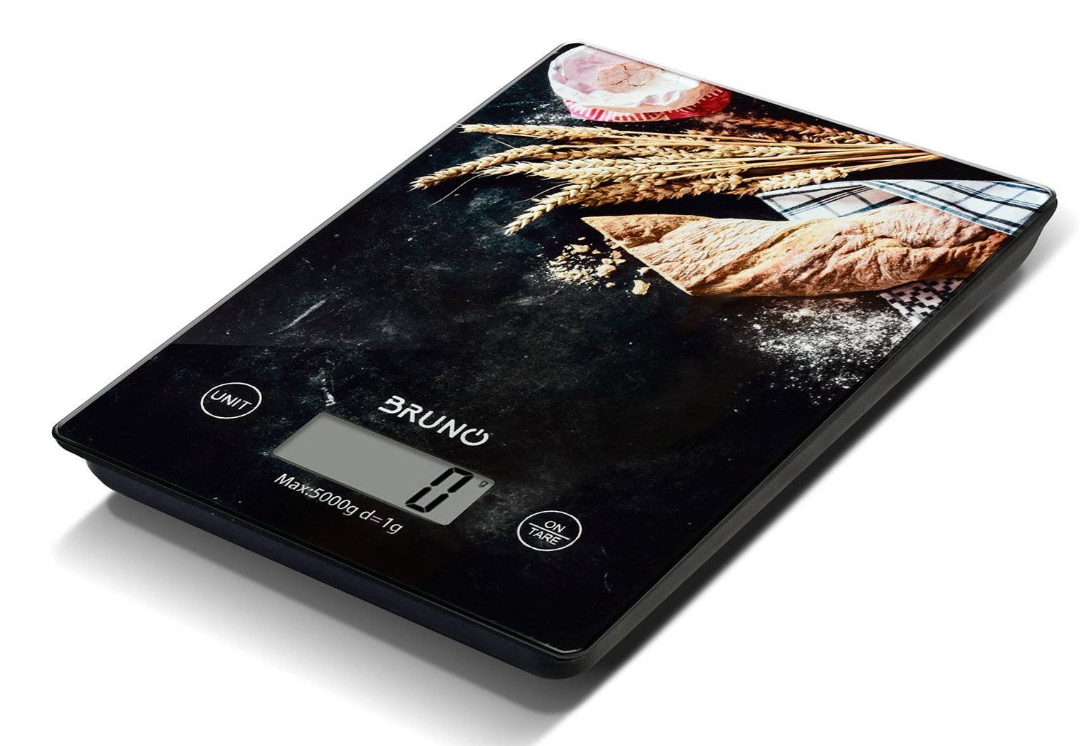BRUNO ψηφιακή ζυγαριά κουζίνας BRN-0207, 1gr/5kg, My Bakery