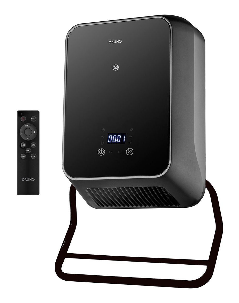 BRUNO κεραμικό αερόθερμο δωματίου & μπάνιου BRN-0257, 2000W, IP23, προηγμένων λειτουργιών, με ανεμιστήρα