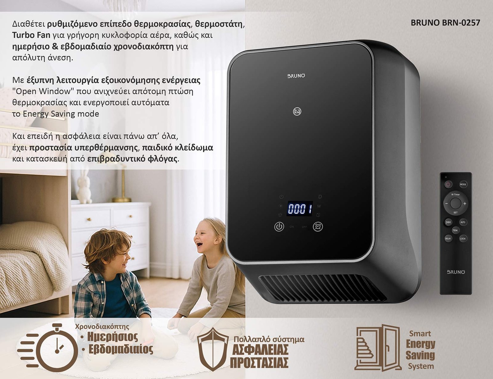 keramiko aerothermo domatioy & mpanioy, 2000W, IP23, proigmenon leitoyrgion, me anemistira 4