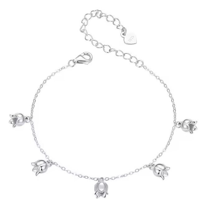 BAMOER βραχιόλι BSB183, ασήμι 925, ασημί