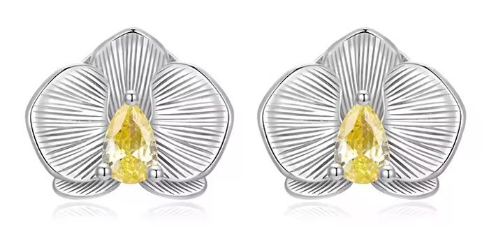 BAMOER σκουλαρίκια καρφωτά BSE1170 με κυβική ζιρκόνια, ασήμι 925, ασήμι