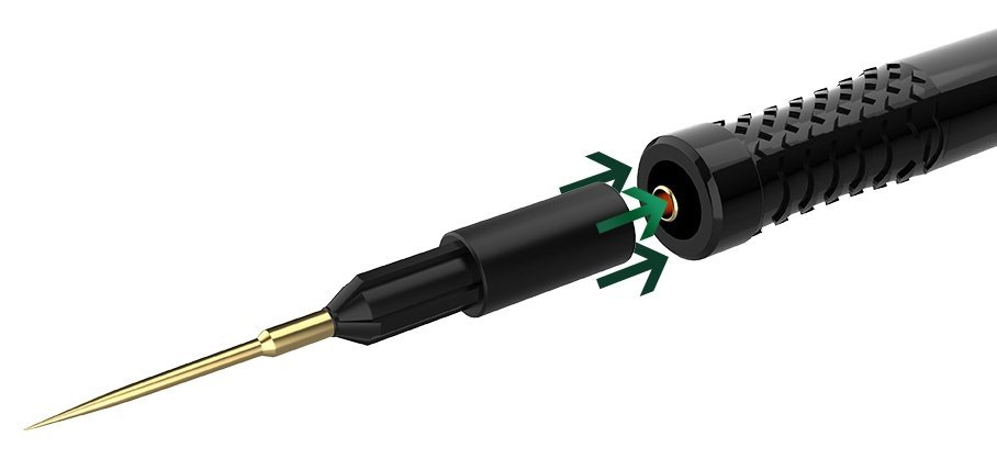 BEST ακροδέκτες πολυμέτρου BST-050-JP, 45mm, CAT III 2000V 20A - Image 2