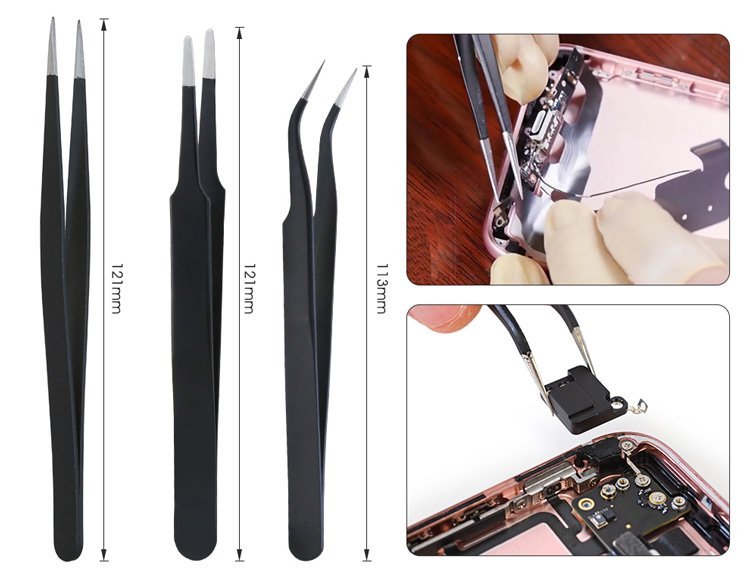 BEST σετ εργαλείων επισκευής κινητών BST-118 σε κασετίνα, 67τμχ - Image 5