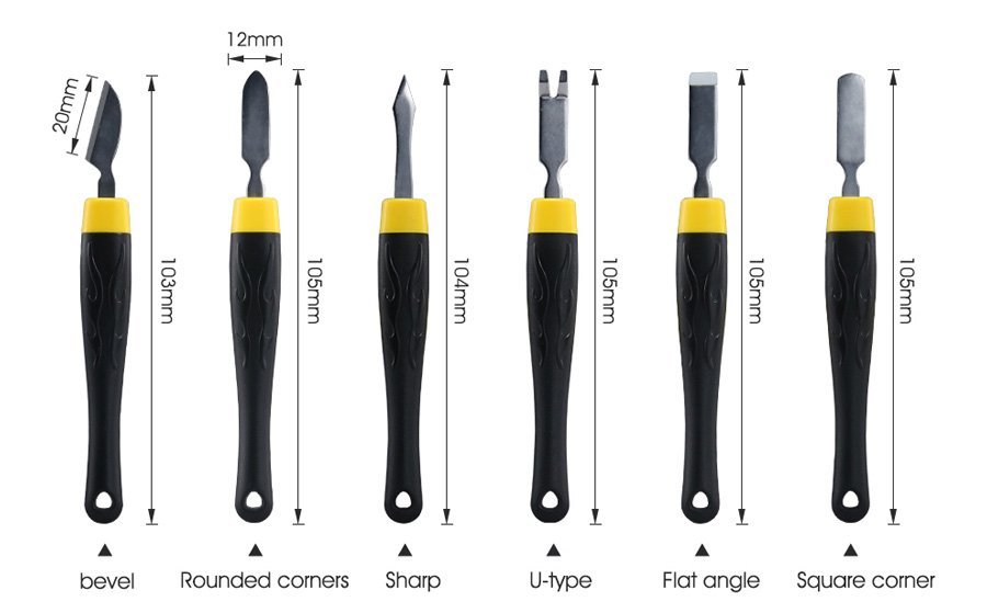 BEST σετ εργαλείων επισκευής κινητών BST-118 σε κασετίνα, 67τμχ - Image 10