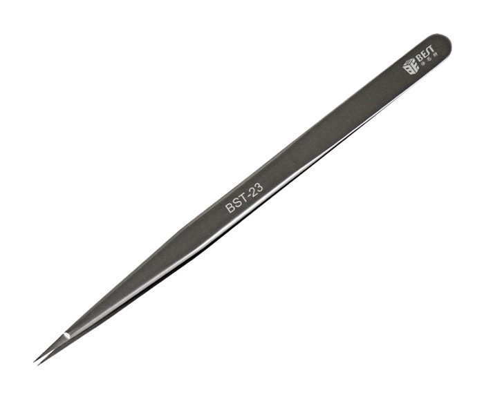 BEST τσιμπίδα, ανοξείδωτη, 140mm, ίσια